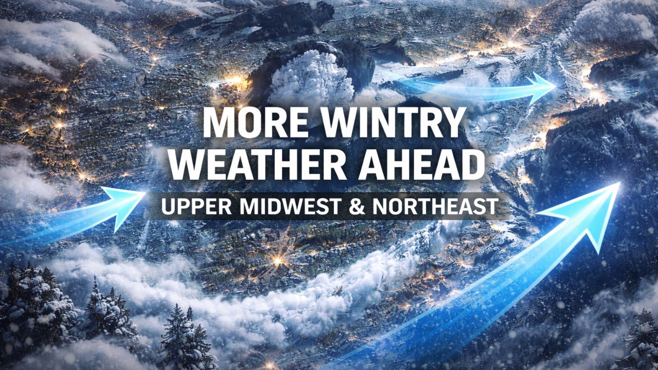 Wintry Weather Pattern Persists Across Upper Midwest and Interior Northeast Into First Weekend of 2026